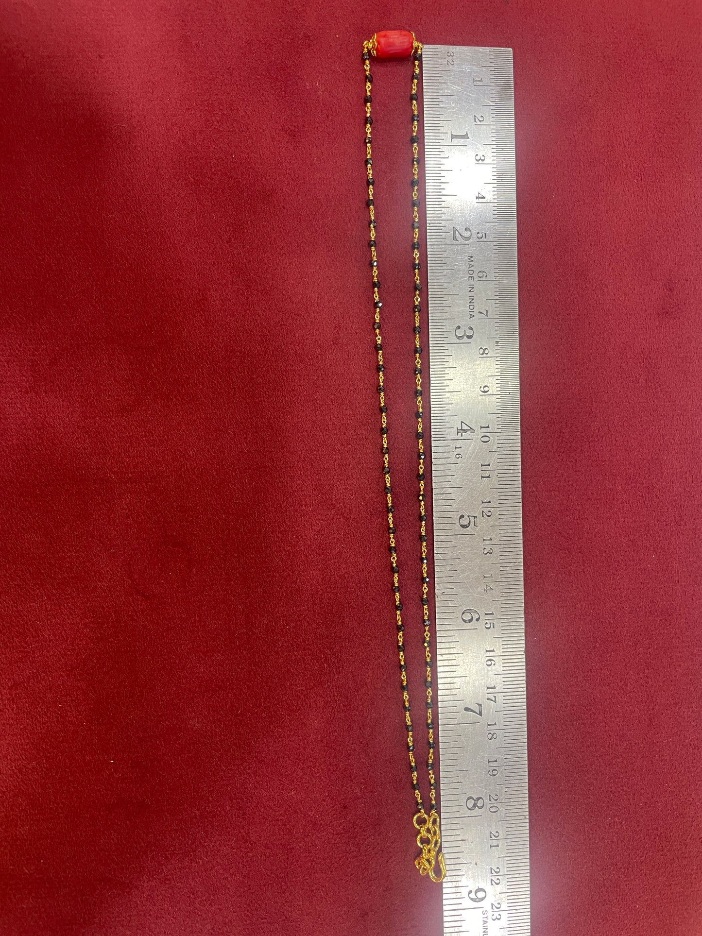 Black bean chains 16 inch