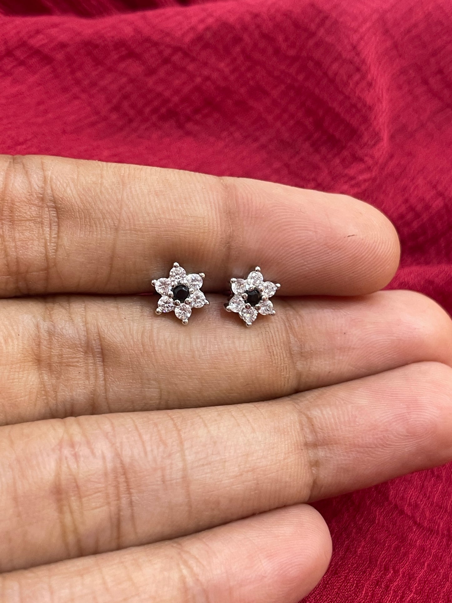 92.5 Silver Minimal Earrings for Women | Stylish Simple Design | Elegant Daily Wear Jewellery
