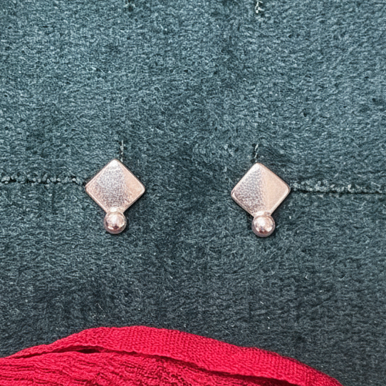 92.5 Silver Minimal Stylish Earrings for Women | Simple Elegant Design | Everyday Wear Jewellery