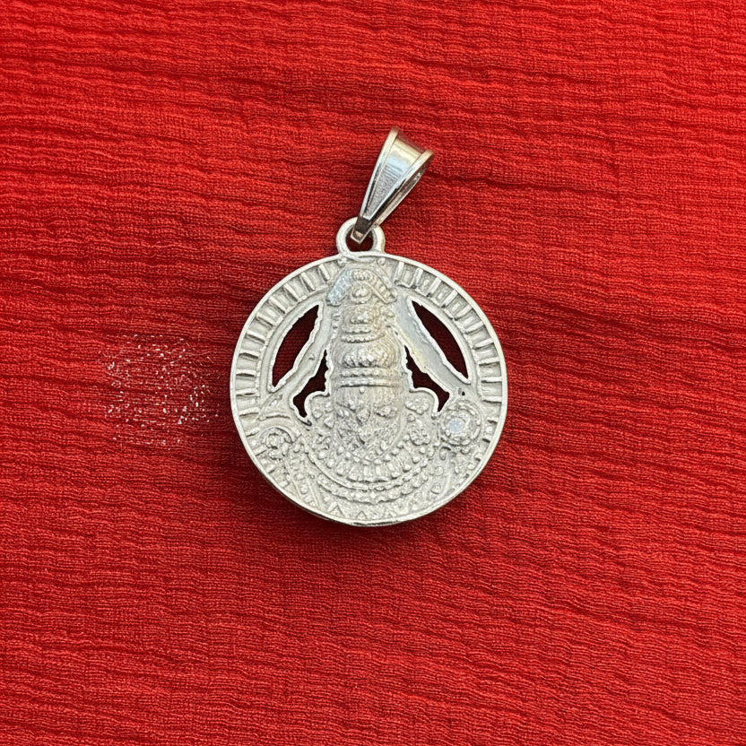 92.5 Silver Venkateswara Swamy Pendant