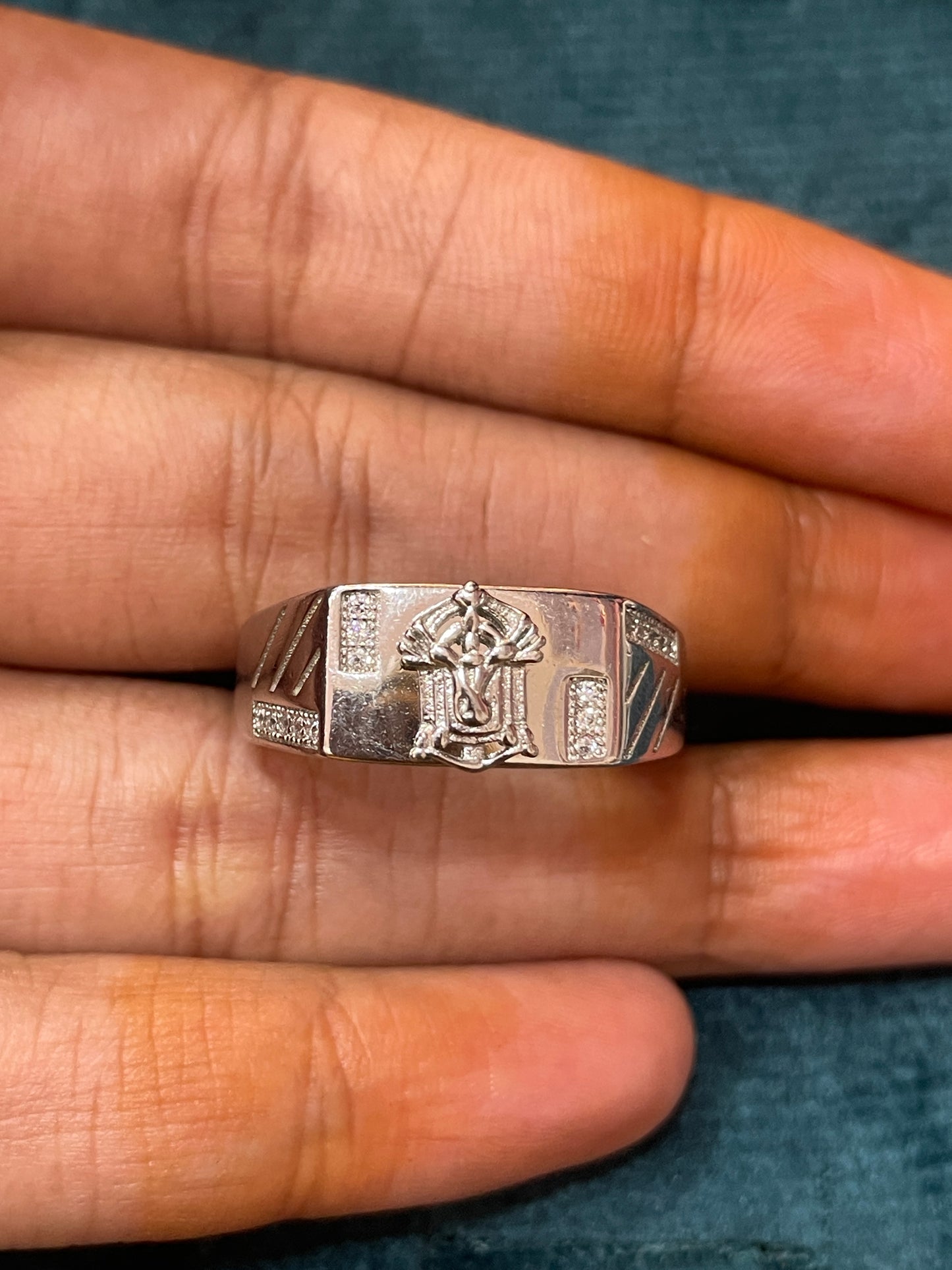 92.5 Silver Men’s Ring Size 21 | Stylish Refined Design | Elegant Fashion Jewellery