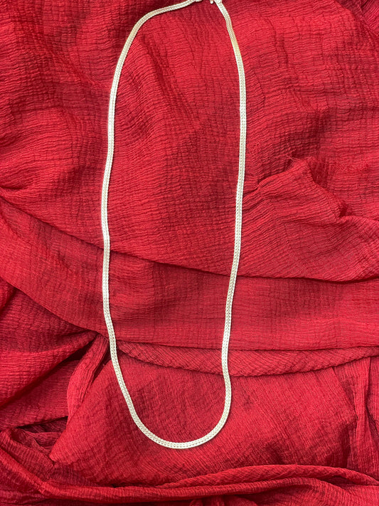 92.5 Silver Men’s Chain 18 Inches | Stylish Refined Finish | Elegant Fashion Jewellery