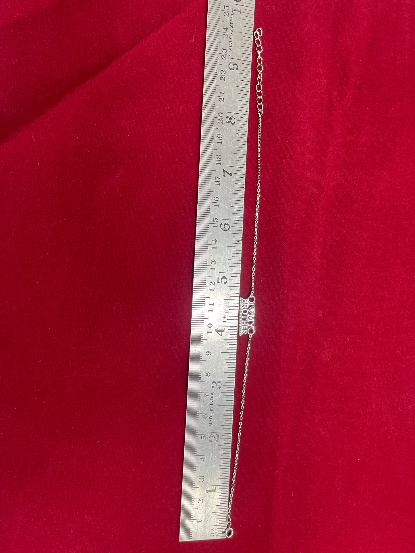 925 Sterling Silver Brother Rakhi | Handcrafted Silver Rakhi for Raksha Bandhan