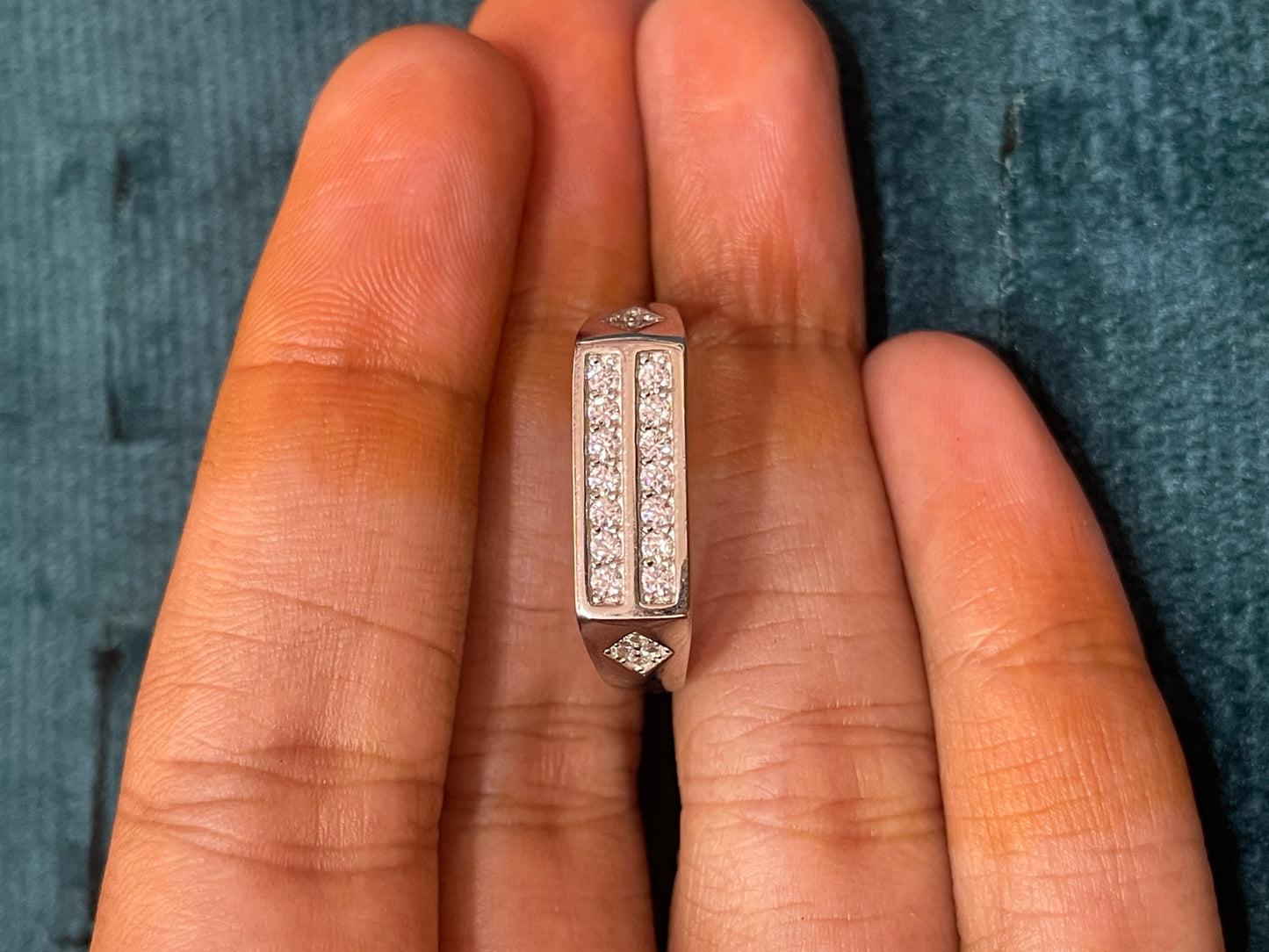 92.5 Silver Men’s Ring Size 23 | Stylish Premium Finish | Elegant Jewellery