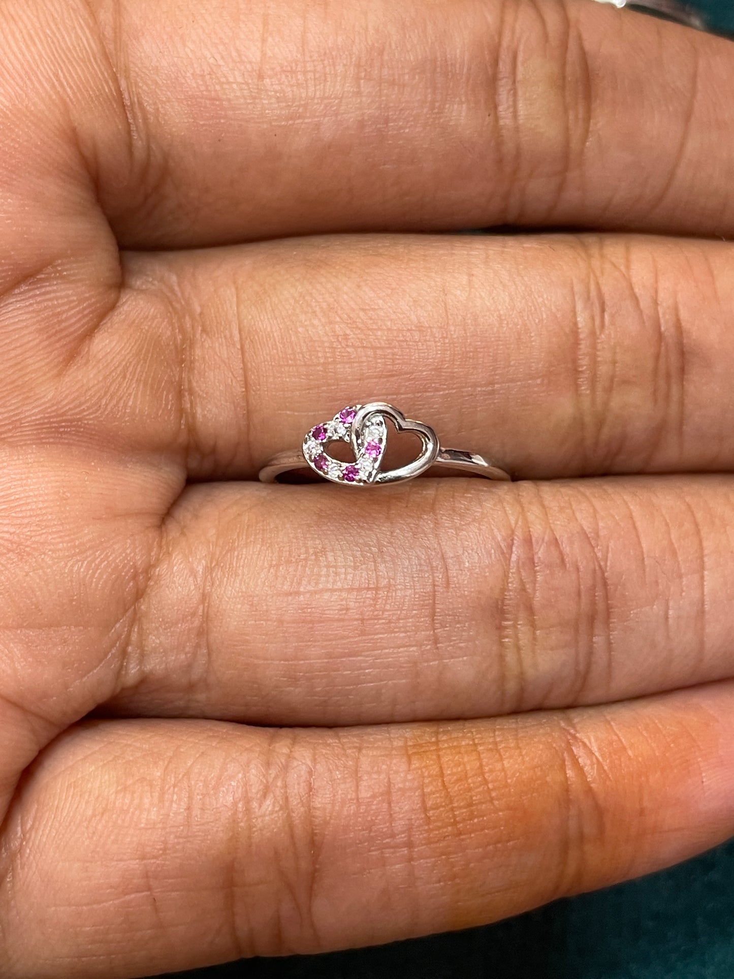 92.5 Silver Heart Ring for Women Size 8 | Stylish Soft Love Design | Elegant Jewellery