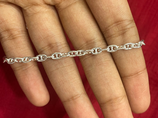 92.5 silver link chain 20 inches