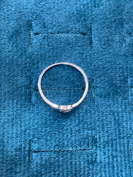 92.5 Silver Heart Ring for Women Size 11 | Stylish Romantic Charm | Elegant Gift Jewellery