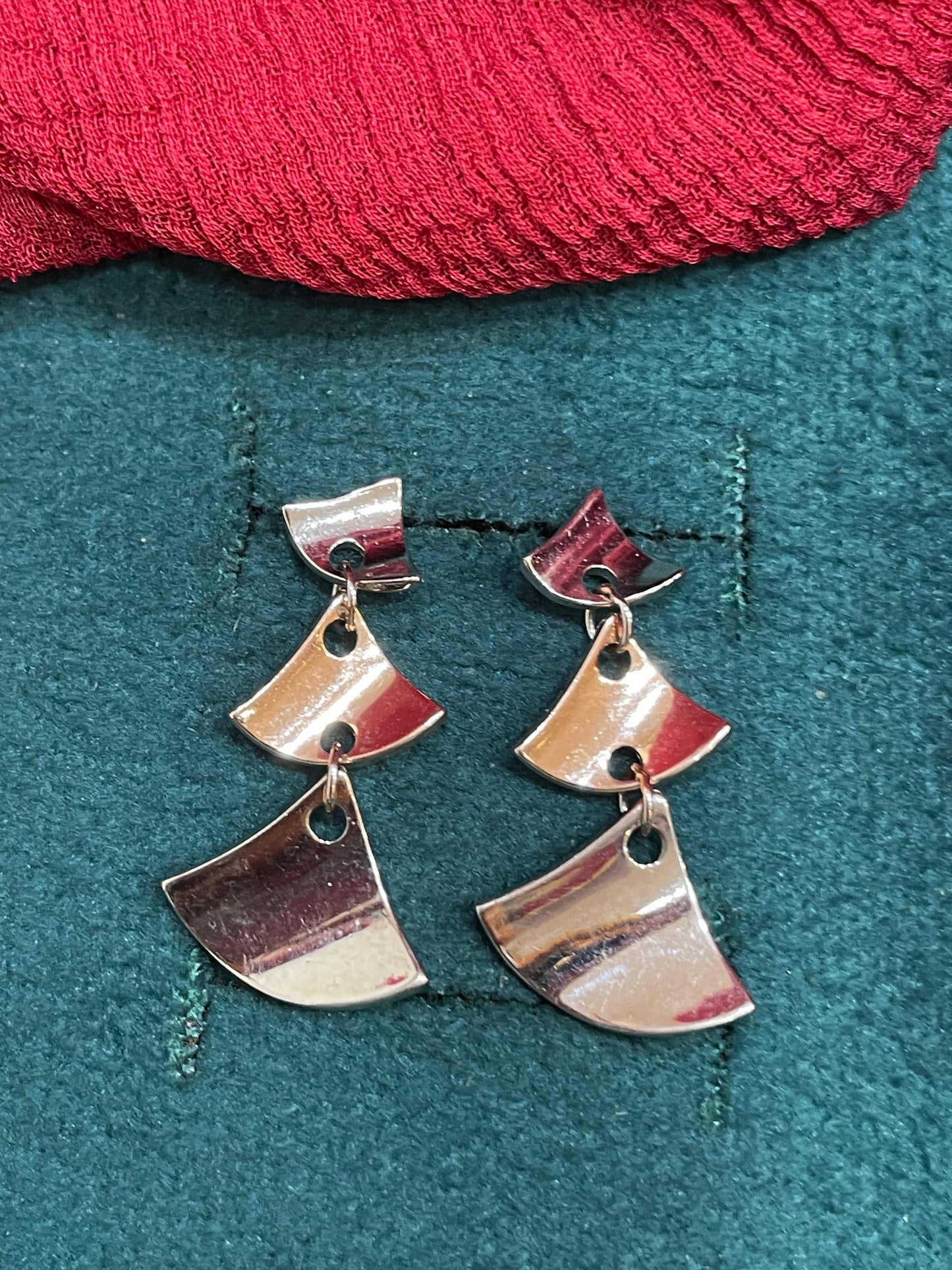 92.5 Silver Fancy Earrings | Stylish Elegant Design | Jewellery
