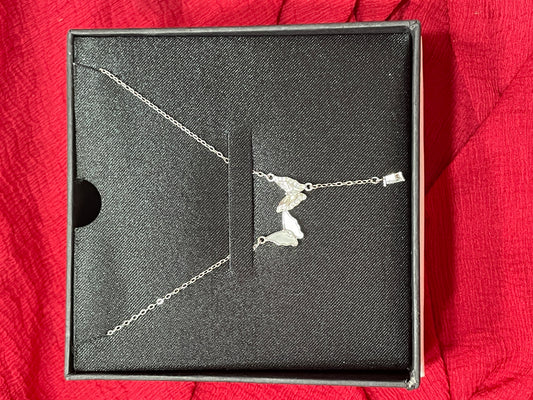 92.5 Silver Minimal Butterfly Chain 19.5 Inches | Premium Stylish Elegant Design | Jewellery