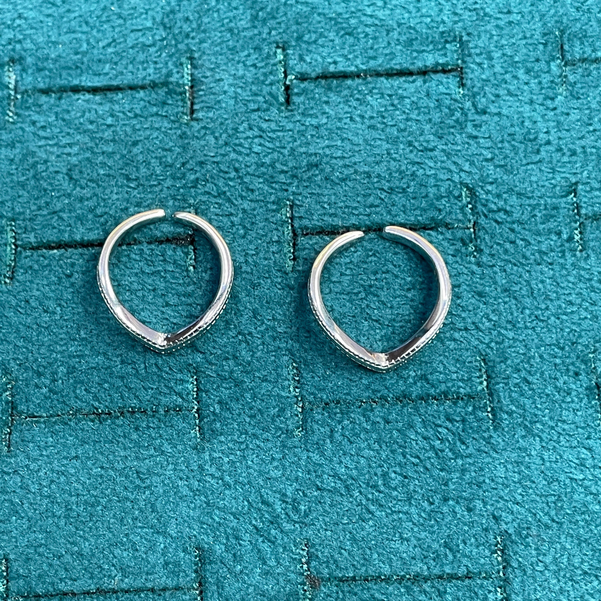 92.5 Sterling Silver Classy Stylish Toe Rings for Women | Elegant Minimal Design