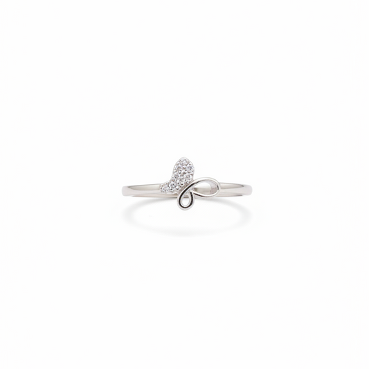 925 Silver Butterfly Ring