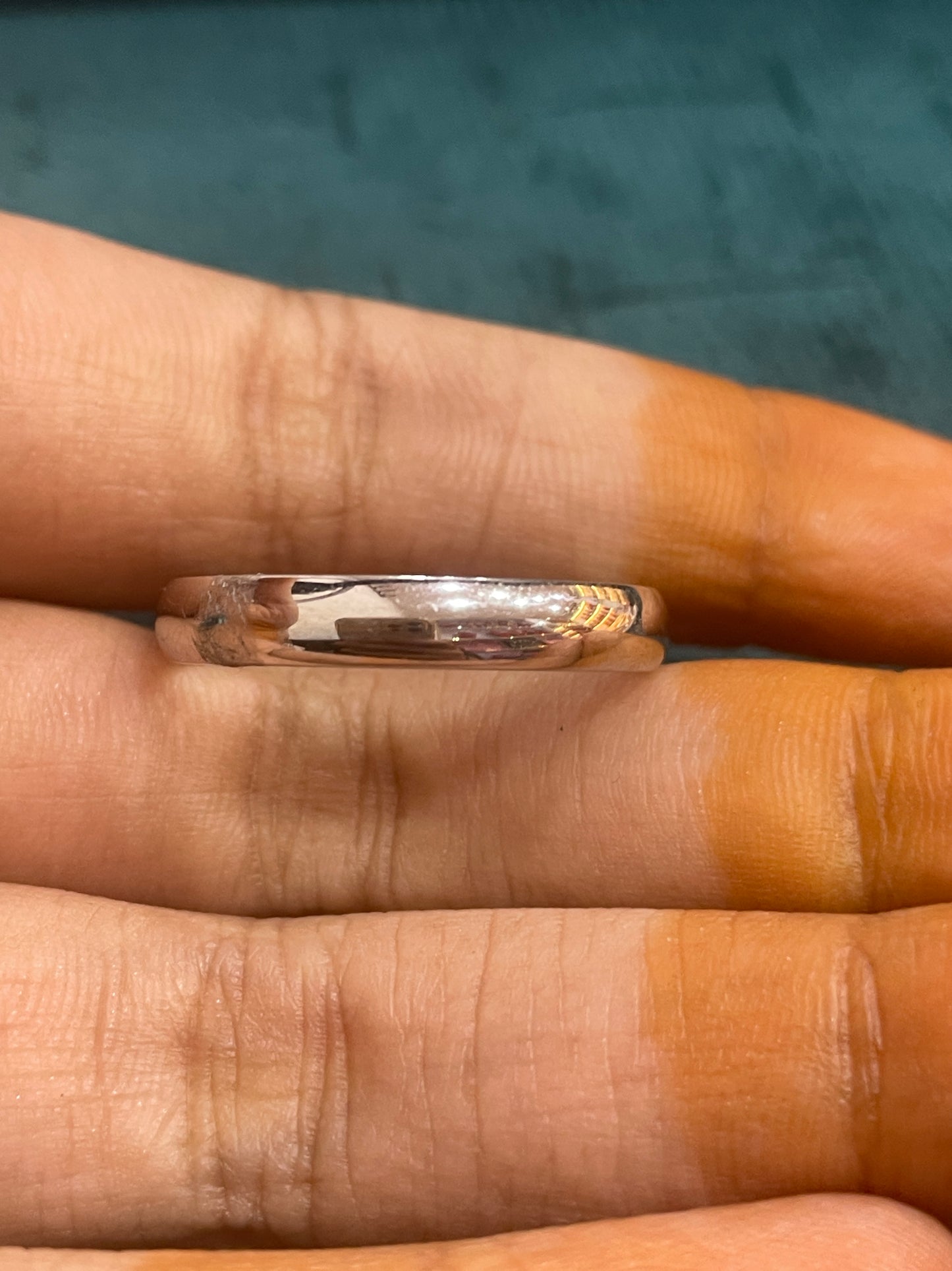 92.5 Silver Plain Men’s Ring | Stylish Clean Design | Elegant Jewellery