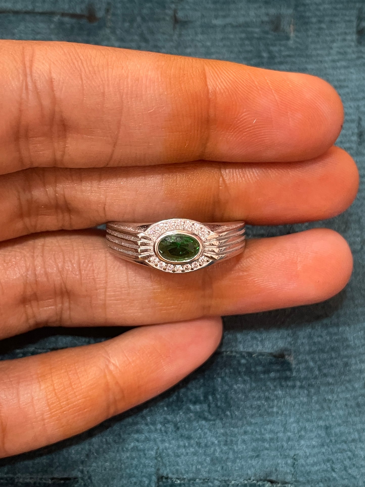 92.5 Silver Men’s Ring Size 22 | Stylish Bold Finish | Elegant Fashion Jewellery