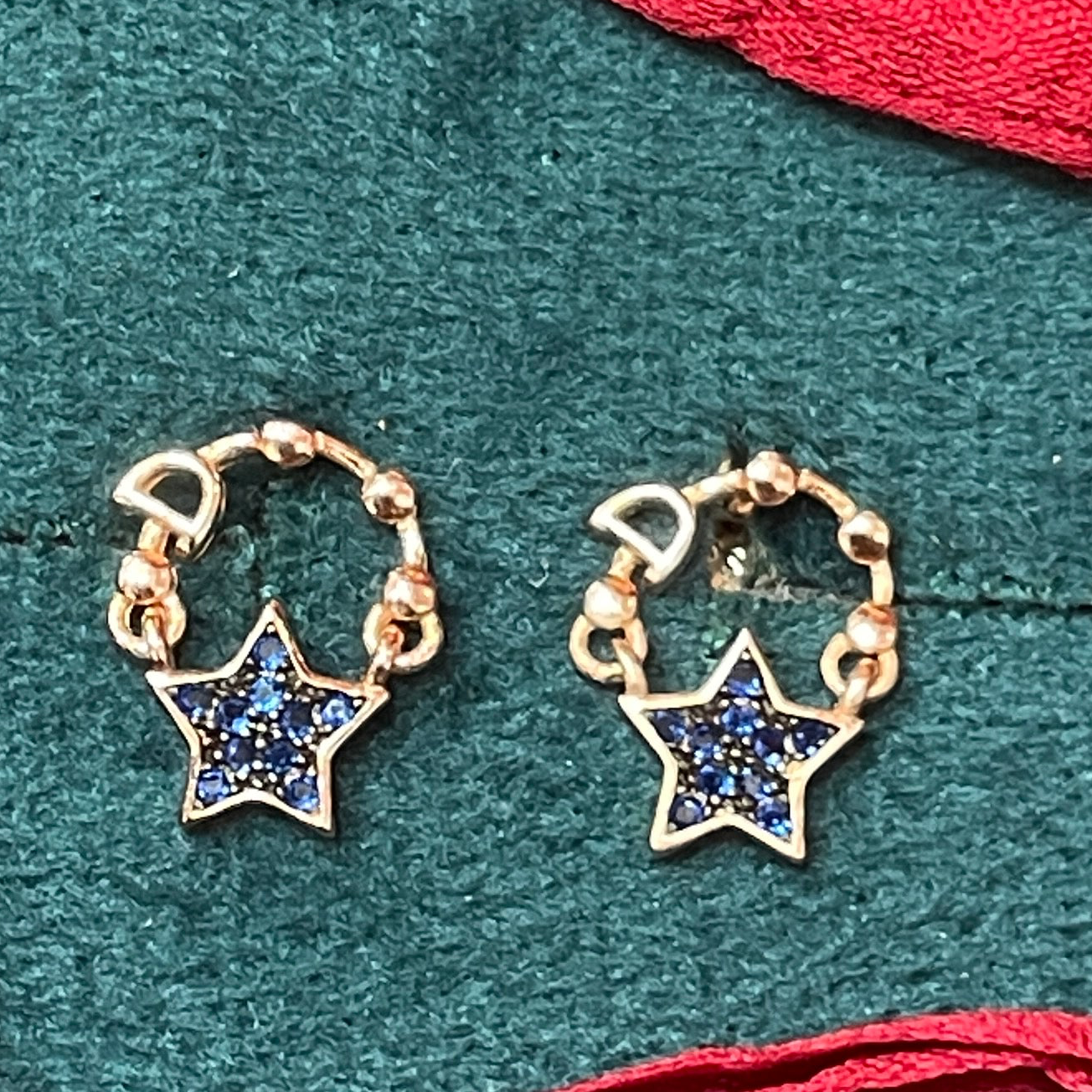 92.5 Silver Rose Gold Plated Star Earrings for Women | Elegant Celestial Design | Stylish Fashion Jewellery