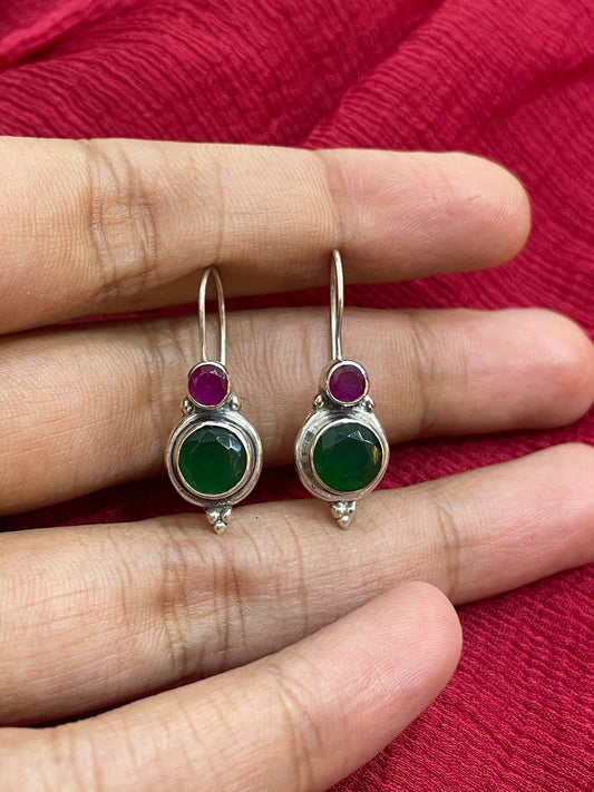 92.5 Silver Stylish Earrings for Women | Elegant Modern Design | Everyday Wear Jewellery