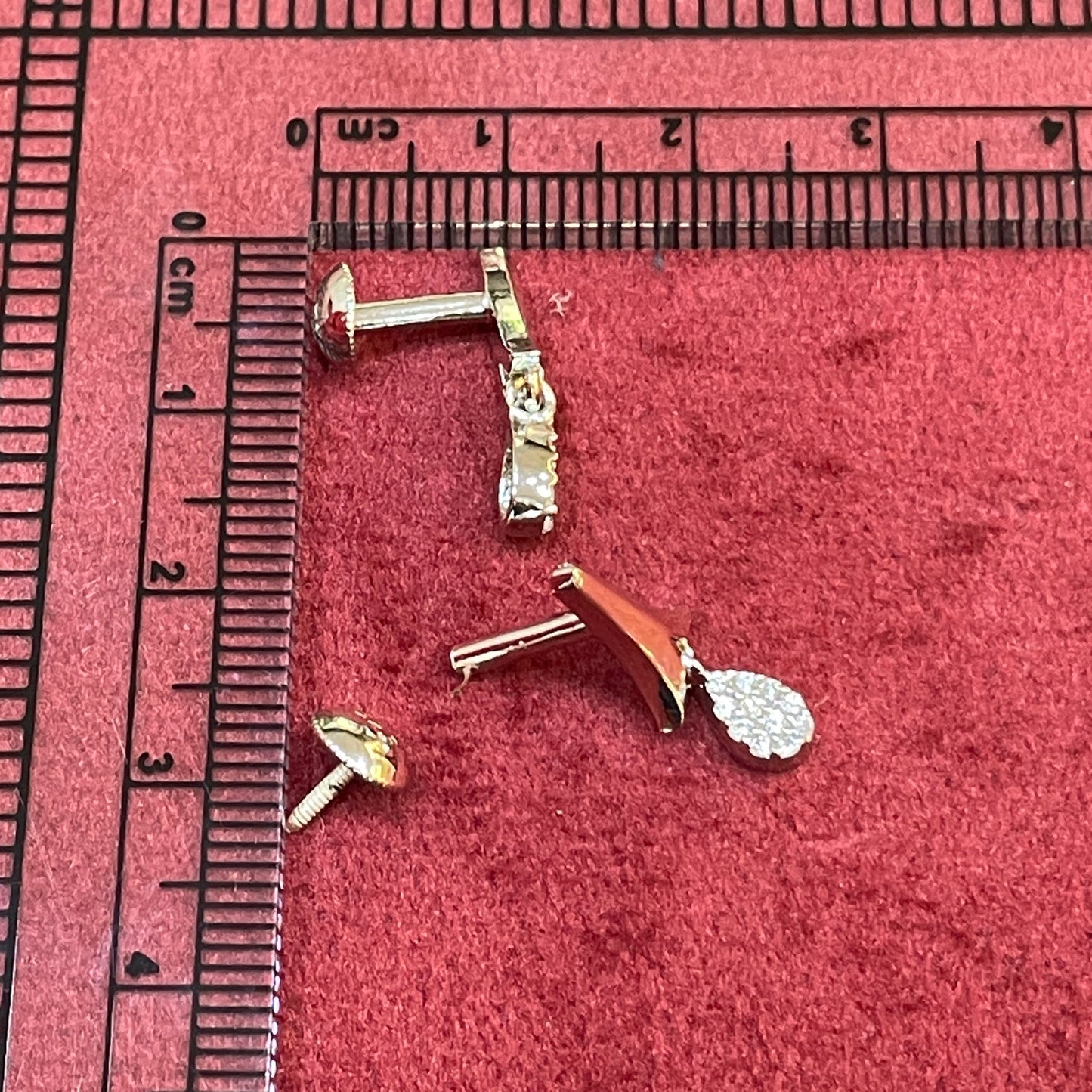 925 Silver Trendy Drop Studs