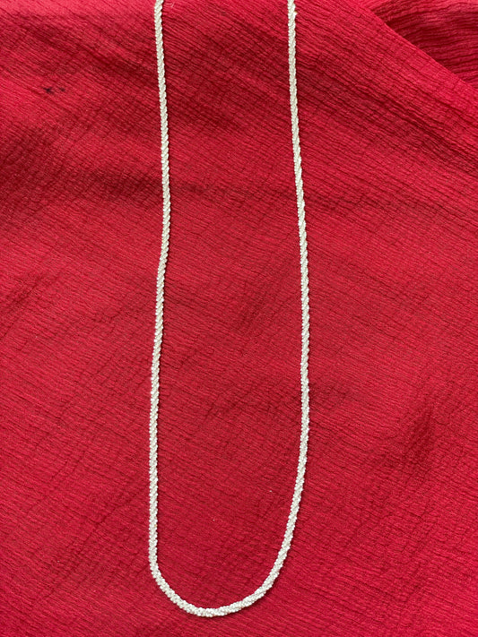 92.5 silver stylish classy chain 18 inches