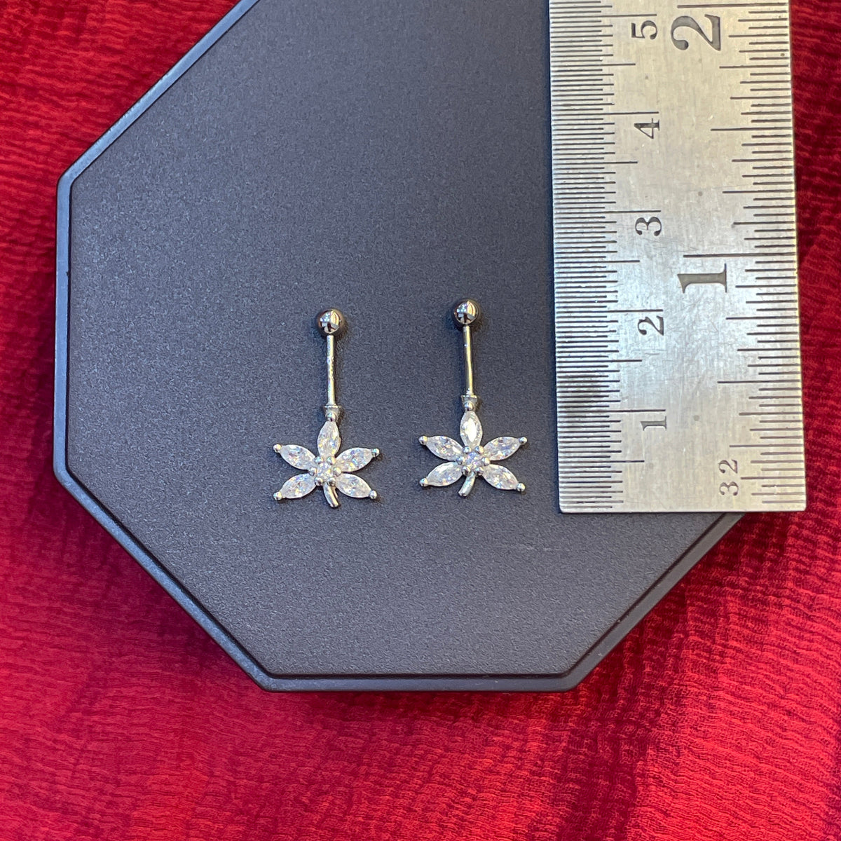 92.5 Silver Leaf Bugadi Pair for Women | Floral Helix Earrings | Minimal