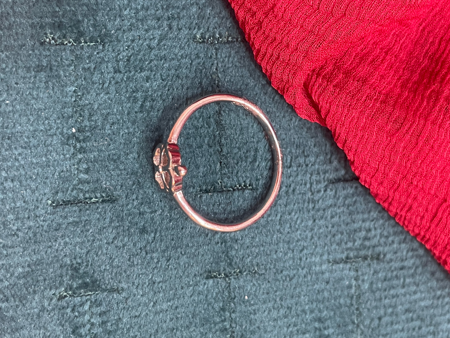 92.5 Silver Flower Ring for Women Size 14 | Stylish Petal Motif | Elegant Fashion Jewellery