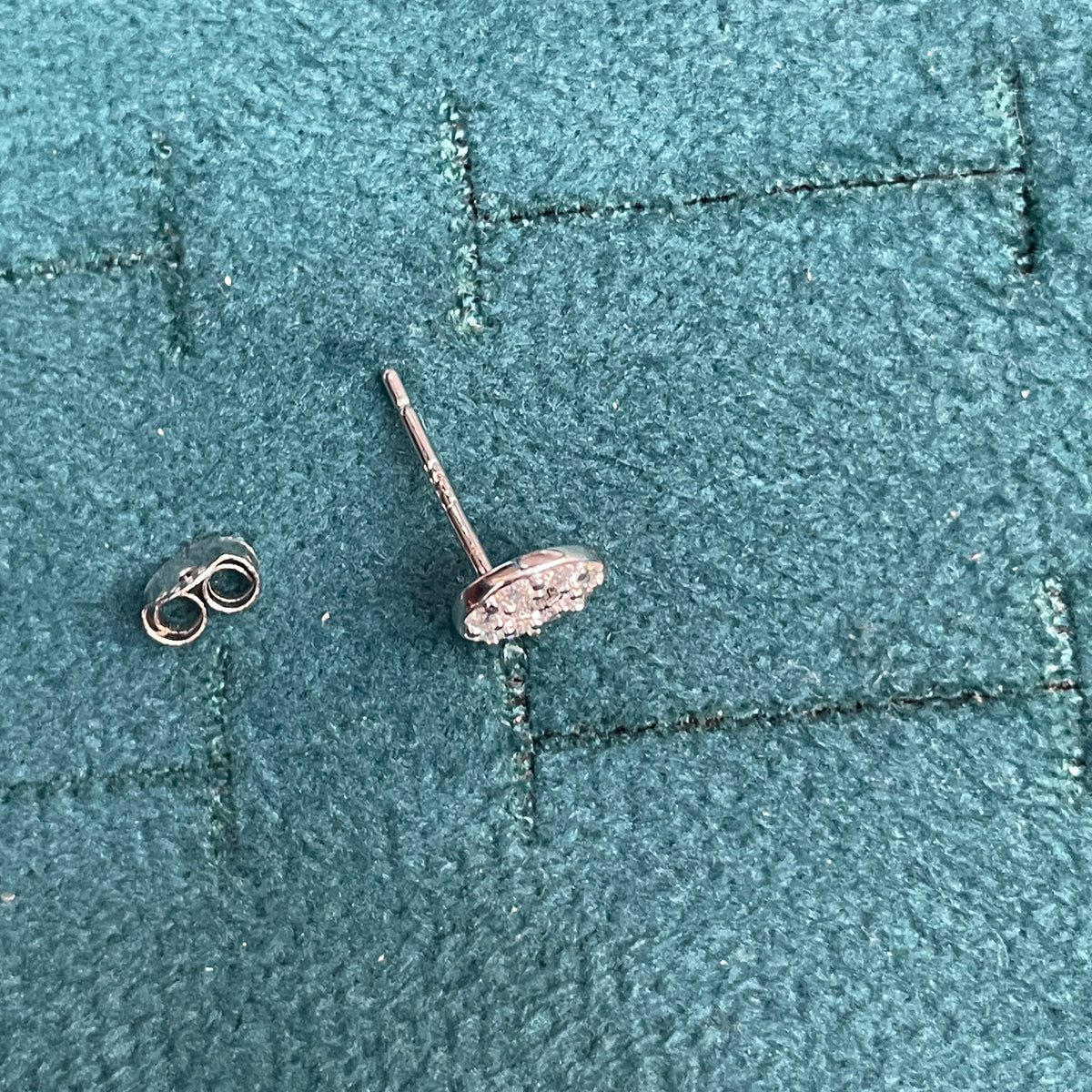 92.5 Silver Round Stud Earrings | Classy Everyday Design | Jewellery pair