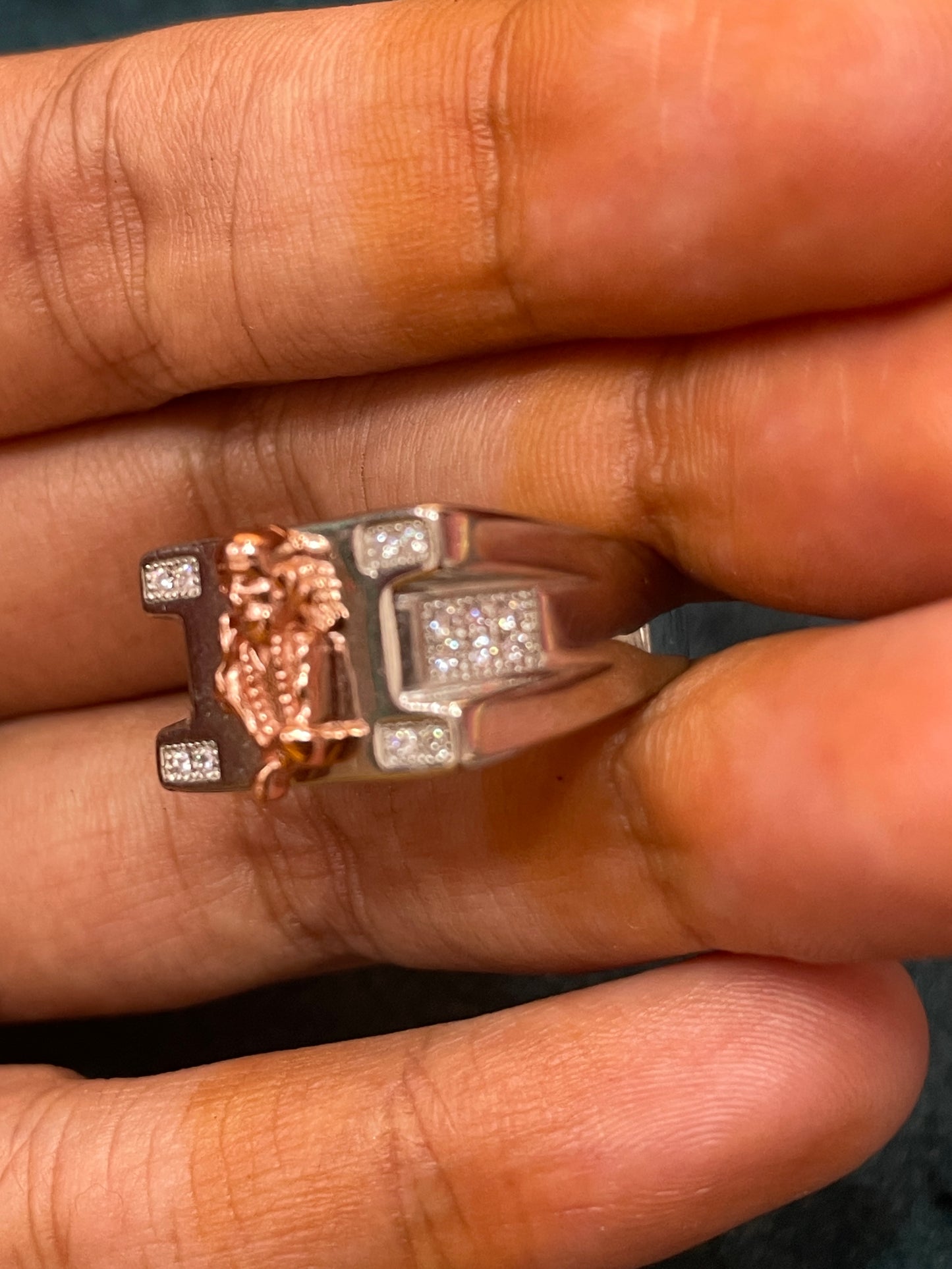 92.5 Silver Sai Baba Men’s Ring Size 19 | Stylish Spiritual Design | Elegant Jewellery