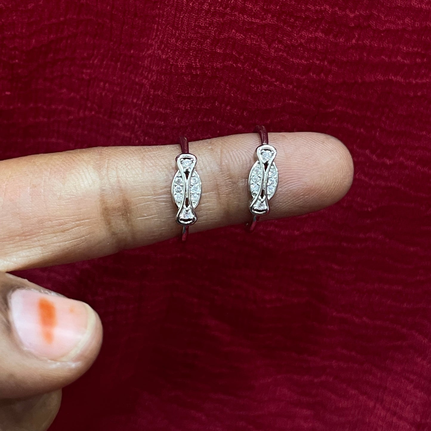 925 Silver Elegant Toe Rings