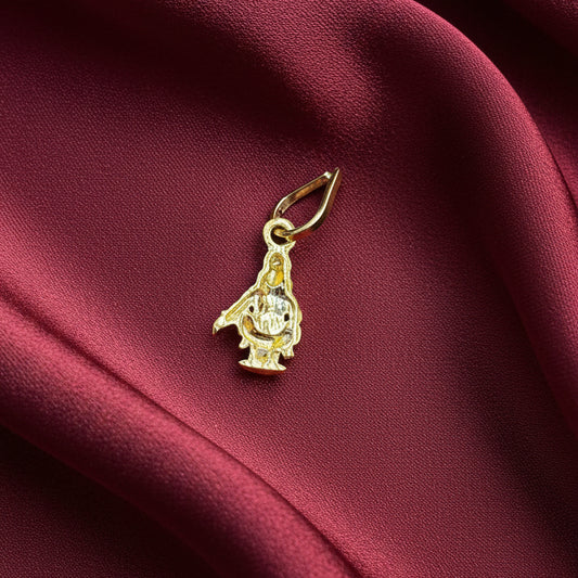 92.5 Silver Gold Plated Ayyappa’s Pendant