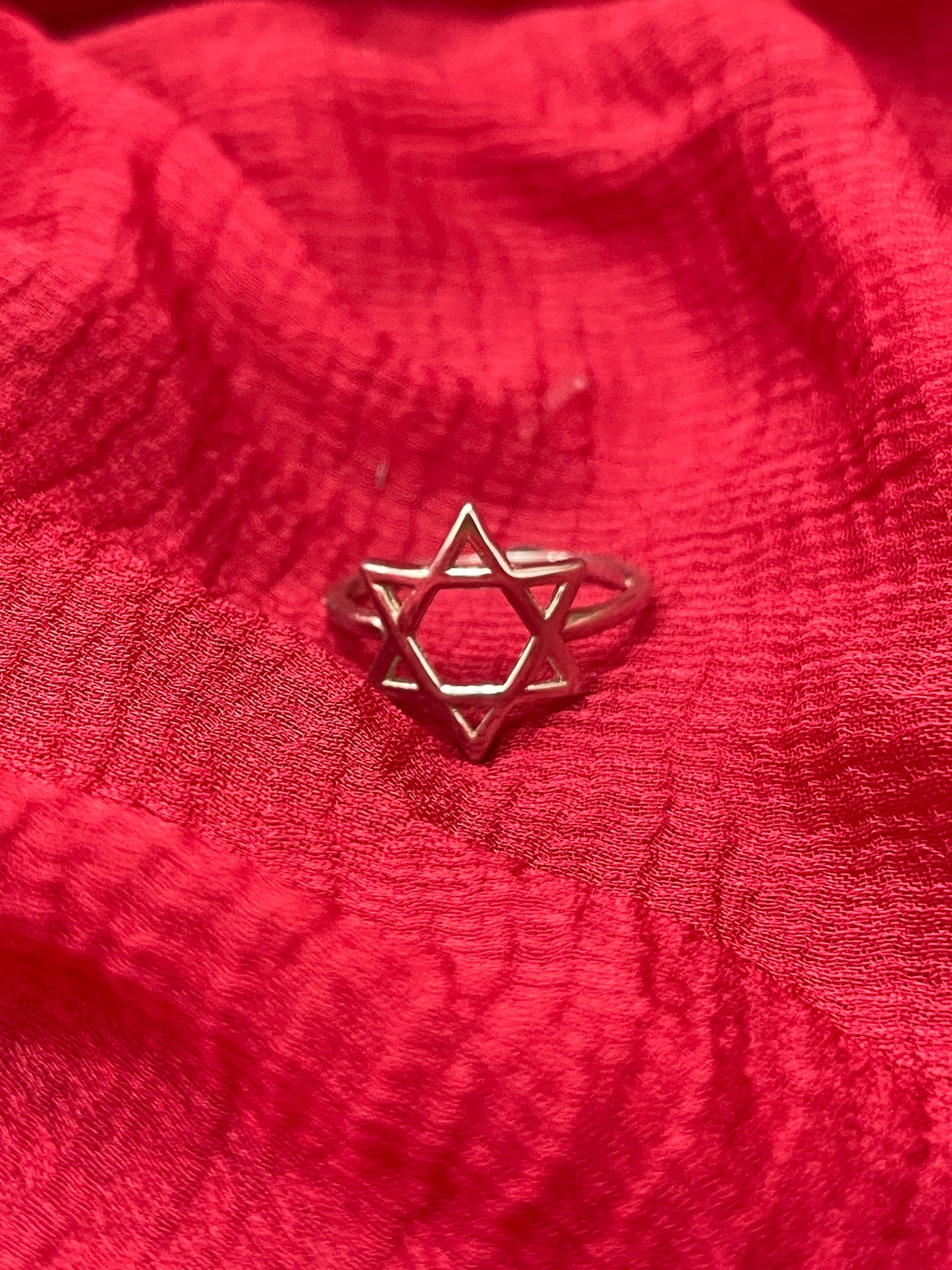 92.5 Silver Star Ring for Women Size 9 | Stylish Cosmic Design | Elegant Fashion Jewellery