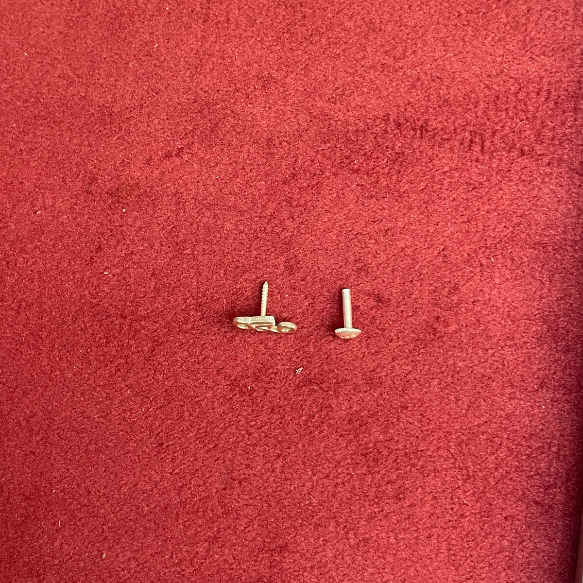 92.5 Silver Shree Second Studs | Stylish Spiritual Design | Elegant Jewellery pair