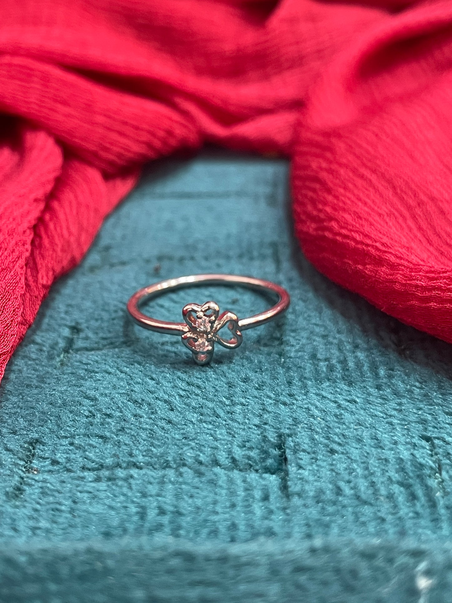 92.5 Silver Heart Ring for Women Size 11 | Stylish Sweetheart Design | Elegant Gift Jewellery