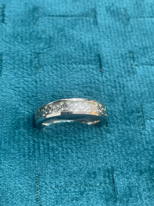 92.5 Silver Men’s Ring Size 18 | Stylish Clean Finish | Elegant Jewellery