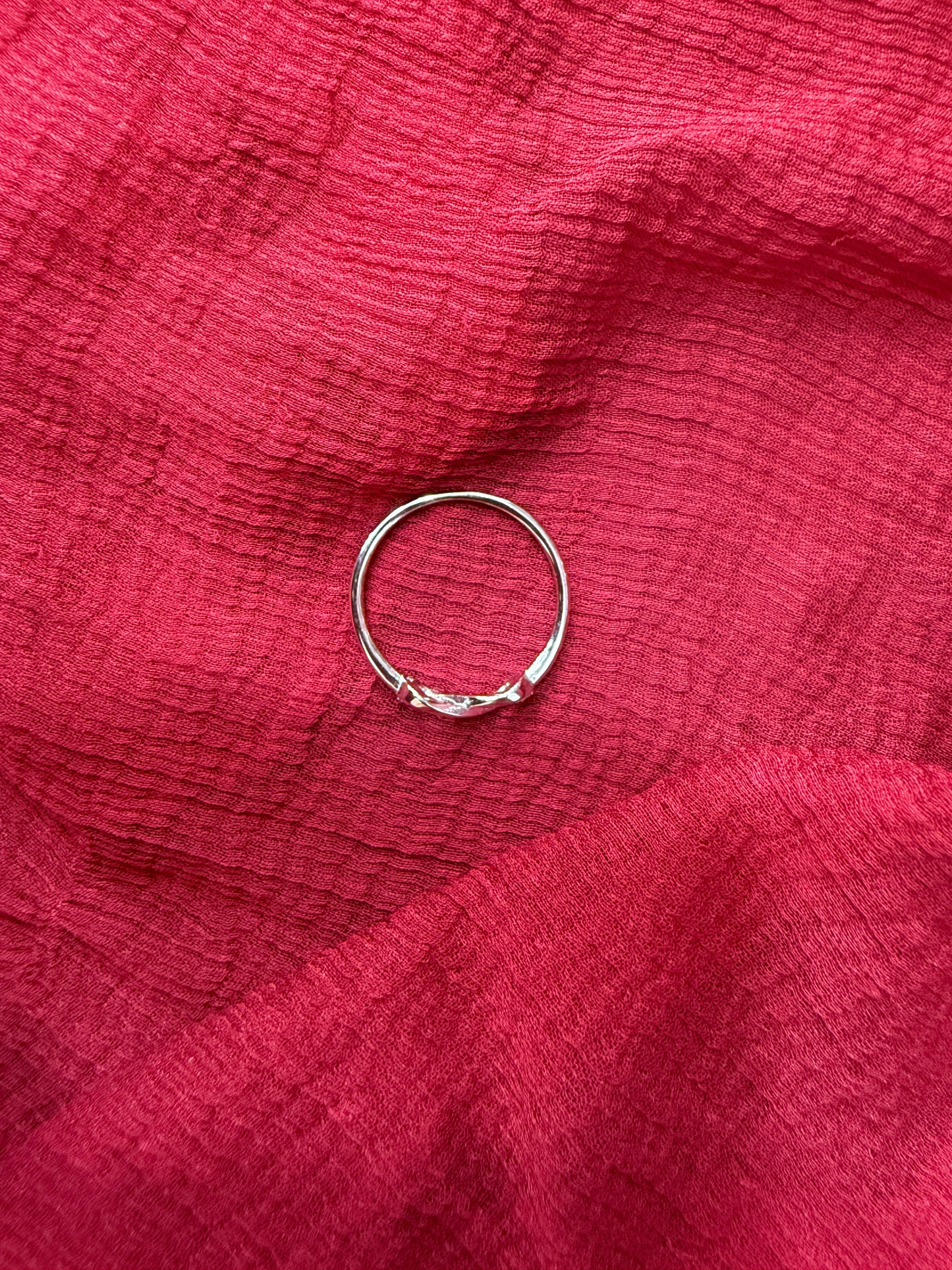 92.5 Silver Infinity Ring for Women
