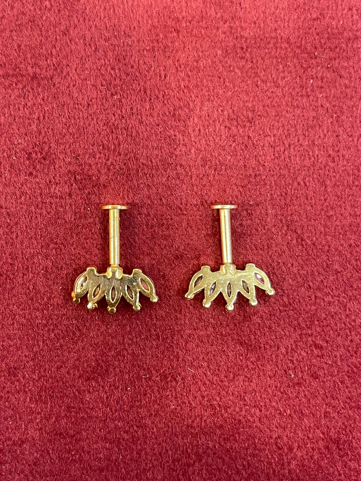 92.5 Silver Five Leaf Bugadi | Classic Floral Design | Jewellery