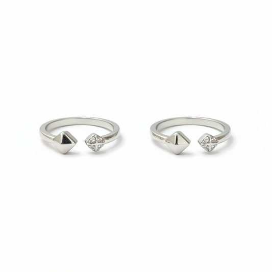 92.5 Silver Classic Toe Rings | Premium Elegant Design | Jewellery