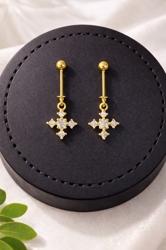 92.5 Silver Gold Plated Plus Bugadi Pair| Elegant Traditional Design | Jewellery