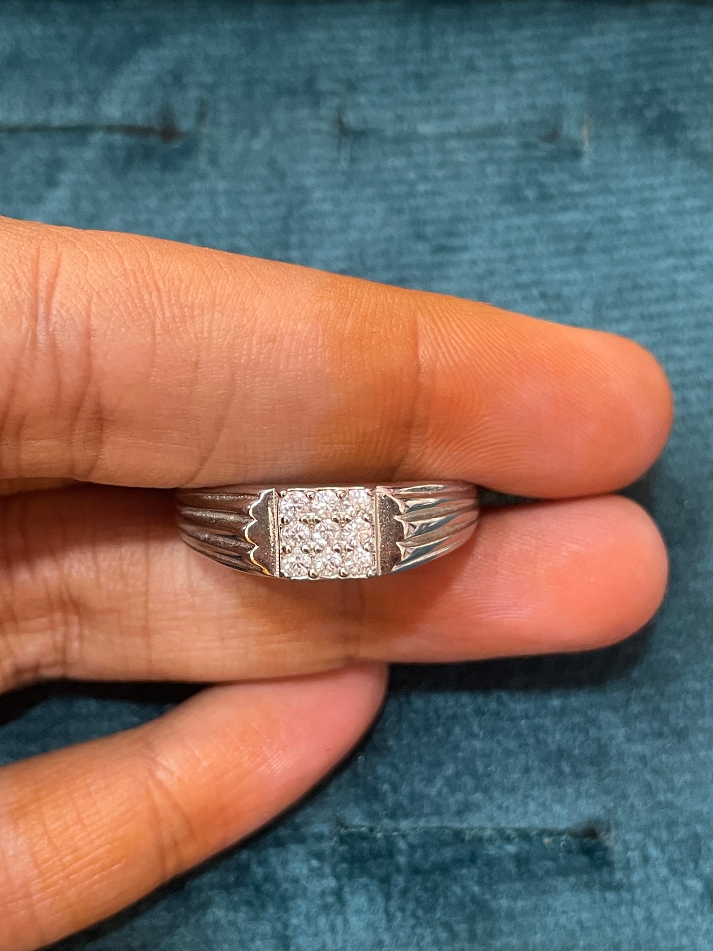 92.5 Silver Men’s Ring Size 24 | Stylish Premium Finish | Elegant Jewellery