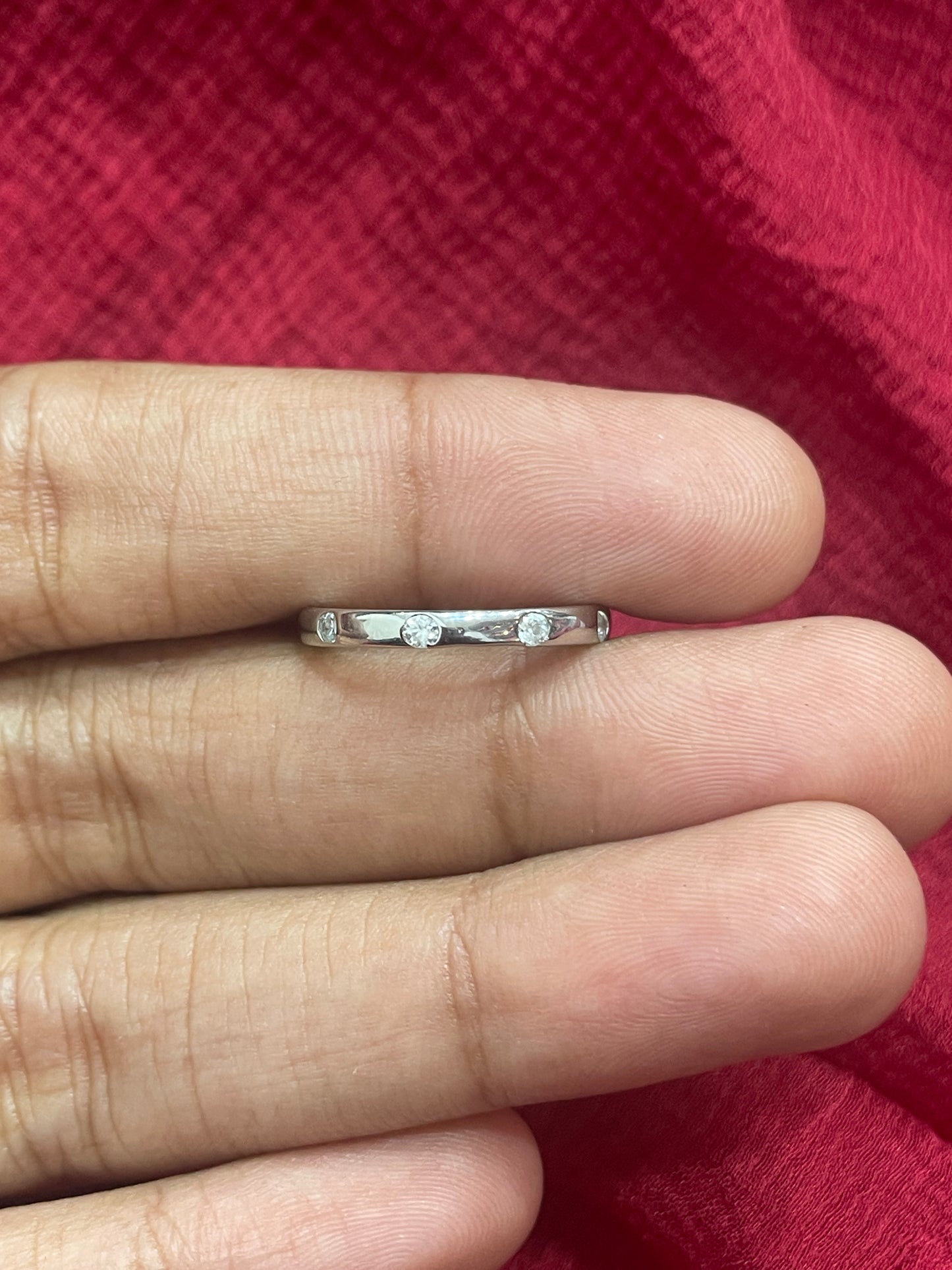 92.5 Silver Simple Ring for Women Size 10 | Minimal Elegant Daily Wear Jewellery