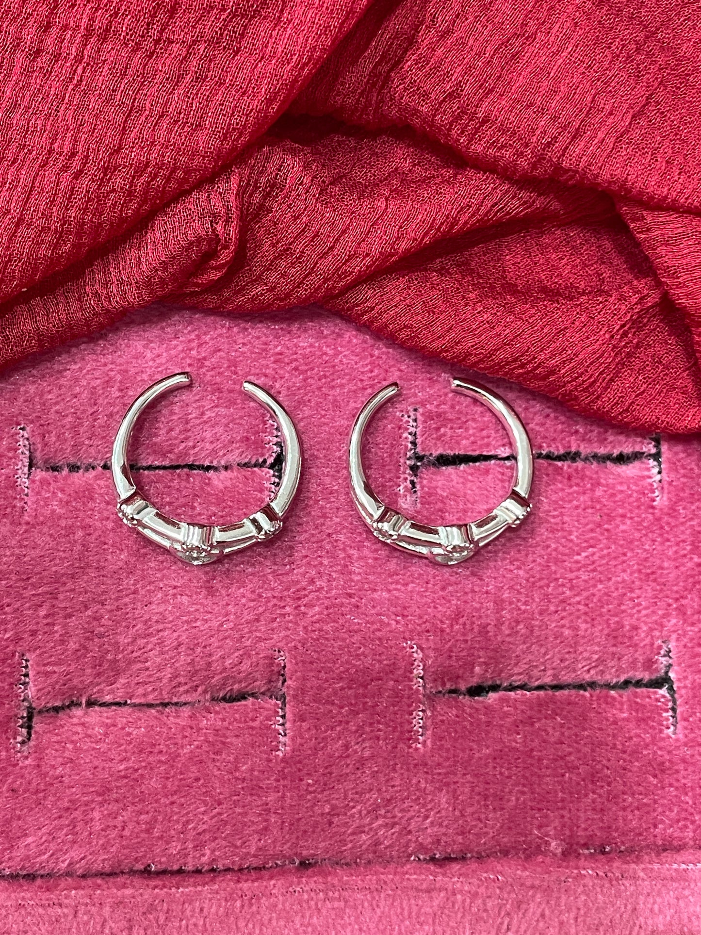 92.5 Silver Heart Toe Rings | Premium Romantic Design | Jewellery