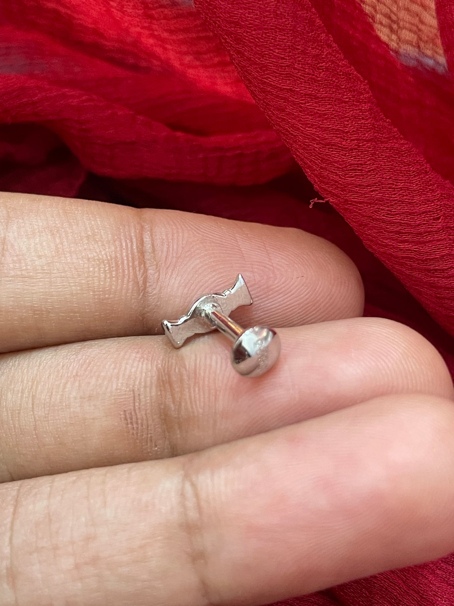 92.5 Silver Minimal Earrings for Women | Stylish Simple Design | Elegant Daily Wear Jewellery