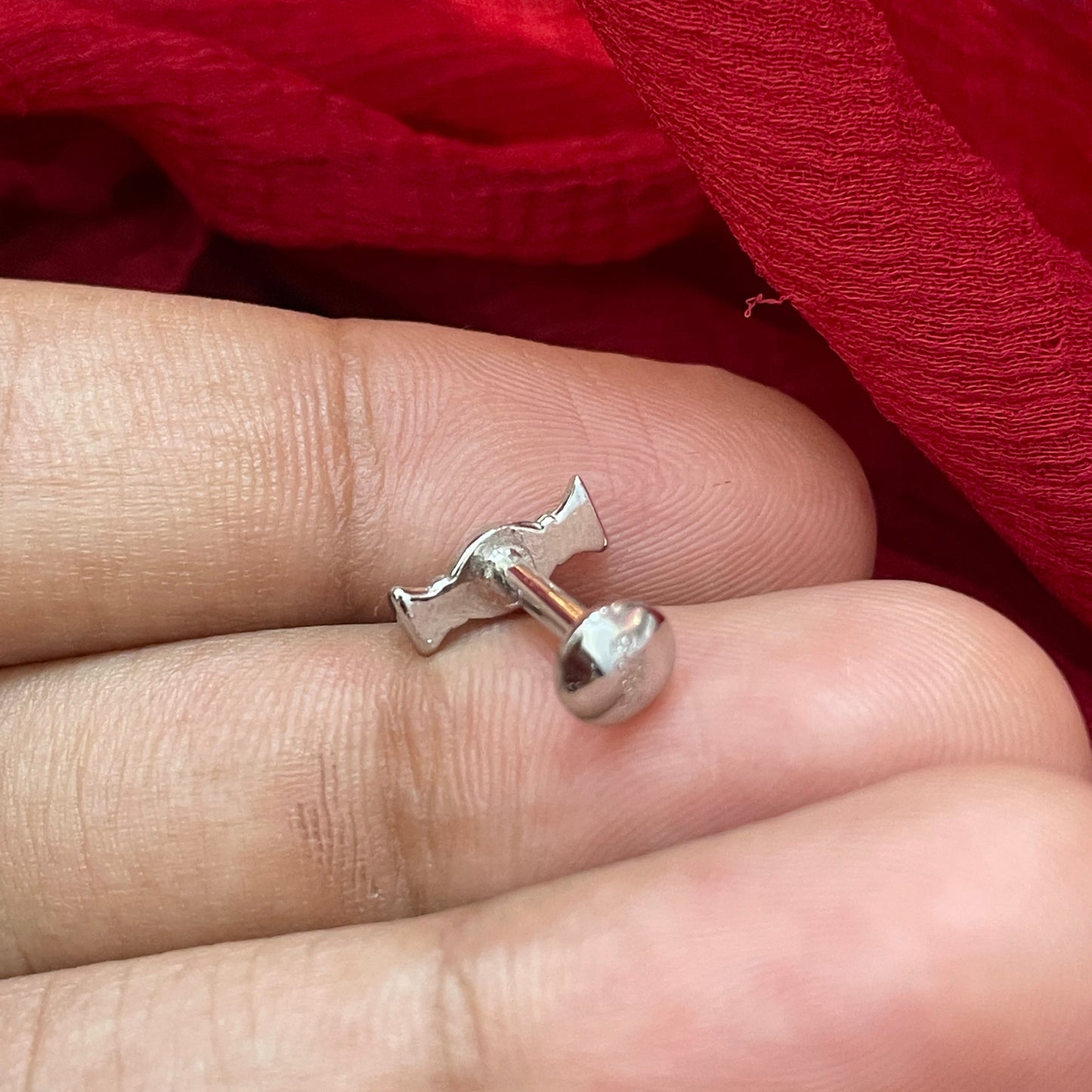 92.5 Silver Minimal Earrings for Women | Stylish Simple Design | Elegant Daily Wear Jewellery