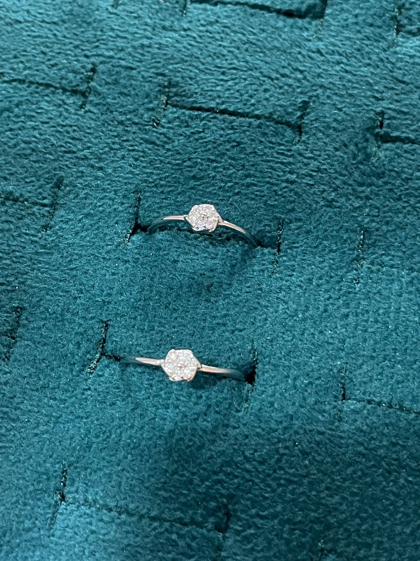92.5 Sterling Silver Dainty Flower Toe Rings for Women | Floral Elegant Design