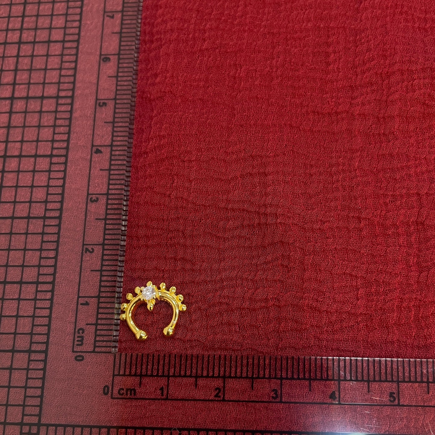 92.5 Silver Gold Plated Trendy Septum