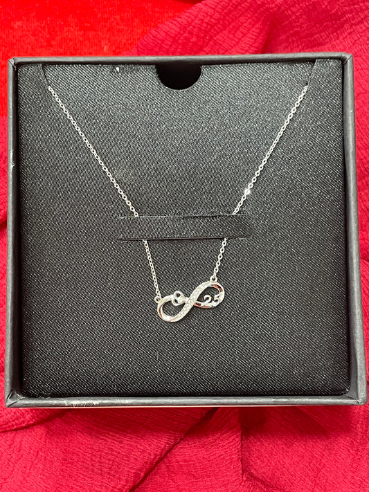 92.5 Silver Infinity Chain 18.5 Inches | Premium Classy Elegant Design | Jewellery