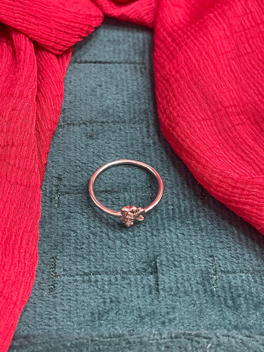 92.5 Silver Heart Ring for Women Size 11 | Stylish Sweetheart Design | Elegant Gift Jewellery