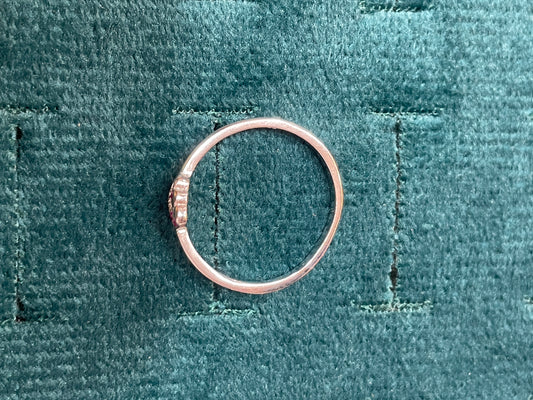 92.5 Silver Heart Ring for Women Size 14 | Stylish Romantic Finish | Elegant Gift Jewellery