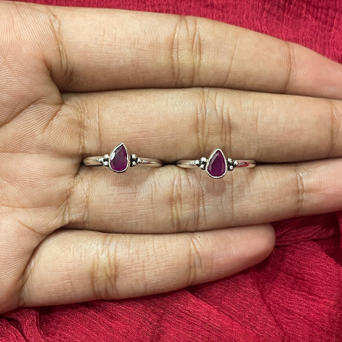 92.5 Silver Simple Toe Rings for Women | Minimal Adjustable Daily Wear Jewellery