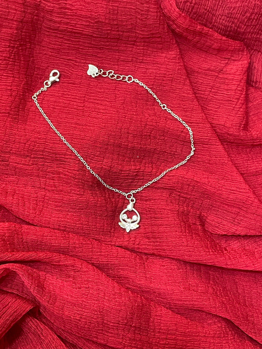 92.5 Silver Minimal Bracelet for Women 8 Inches | Stylish Sleek Design | Elegant Jewellery