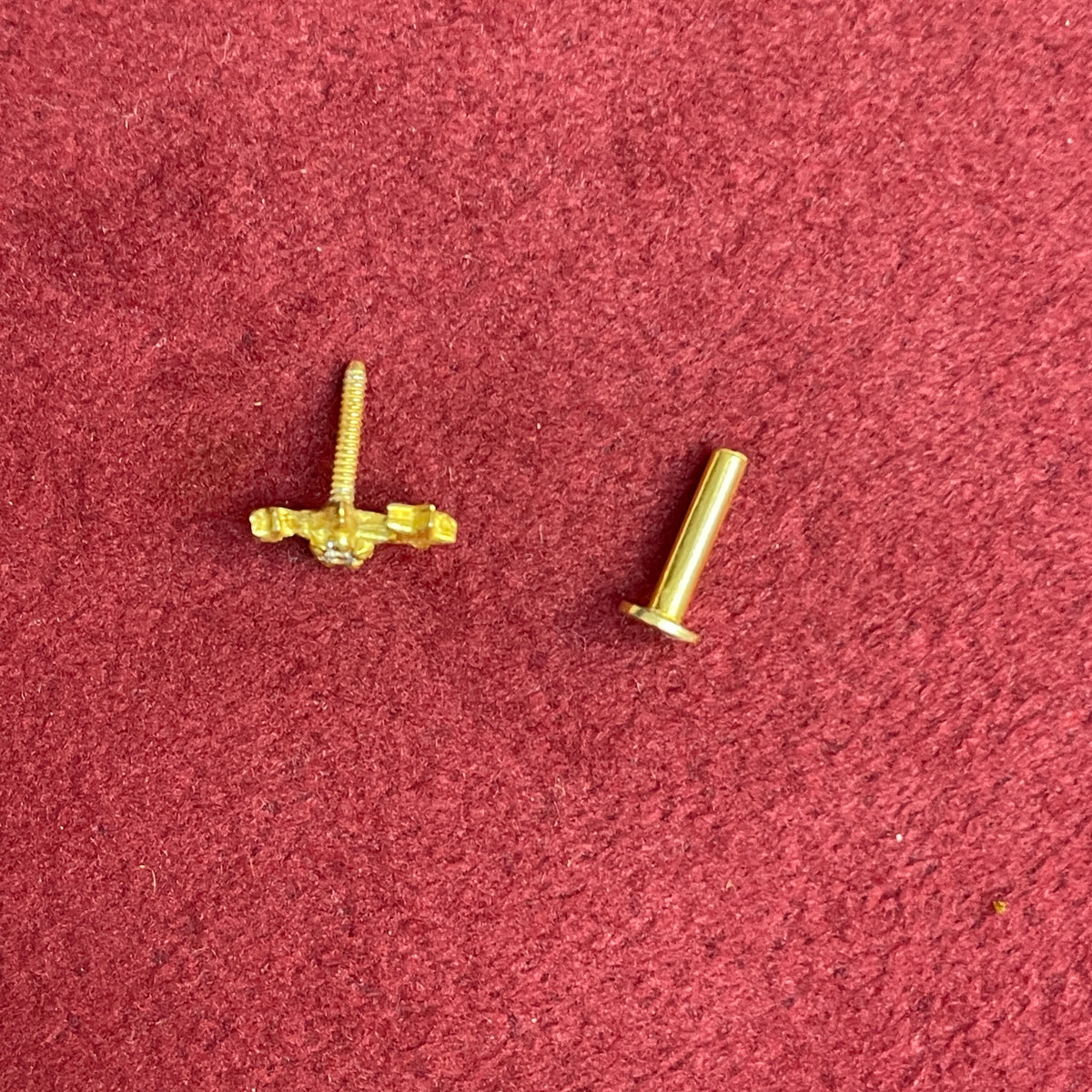 92.5 Silver Gold Plated Star Constellation Studs pair
