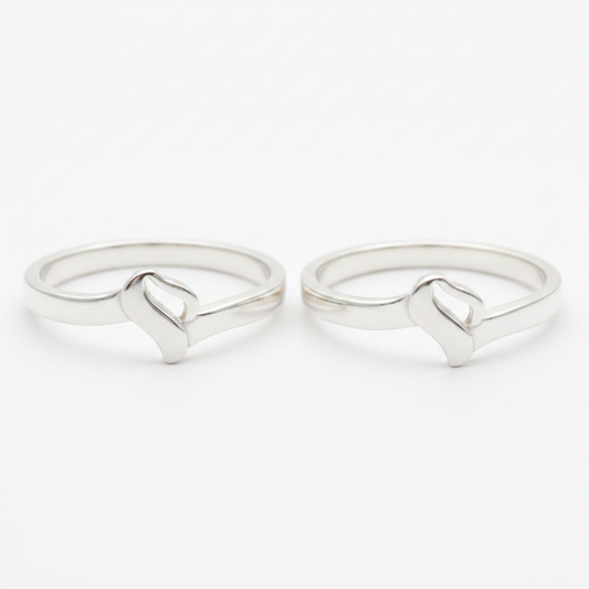 92.5 silver stylish classy toe rings