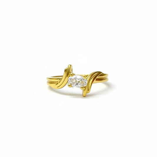 Gold Plated Silver Ring